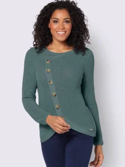 Collection L Pulls<Pull encolure ronde 50% coton