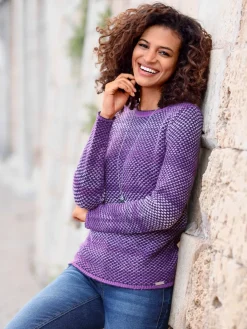 Collection L Pulls<Pull encolure ronde à encolure ronde