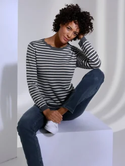 CREATION L PREMIUM Pulls<Pull encolure ronde 30% laine vierge (mérinos)