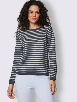 CREATION L PREMIUM Pulls<Pull encolure ronde 30% laine vierge (mérinos)