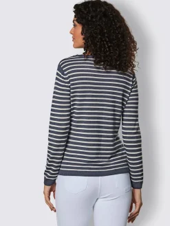 CREATION L PREMIUM Pulls<Pull encolure ronde 30% laine vierge (mérinos)