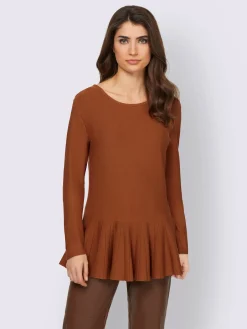 Ashley Brooke Pulls<Pull encolure ronde 70% viscose