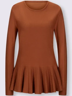 Ashley Brooke Pulls<Pull encolure ronde 70% viscose