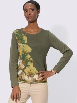 Creation L Pulls<Pull encolure ronde avec viscose (ecovero)