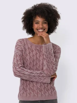 Linea Tesini Pulls<Pull encolure ronde délavé tendance