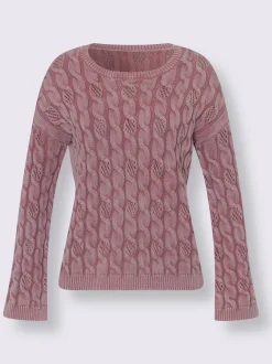 Linea Tesini Pulls<Pull encolure ronde délavé tendance