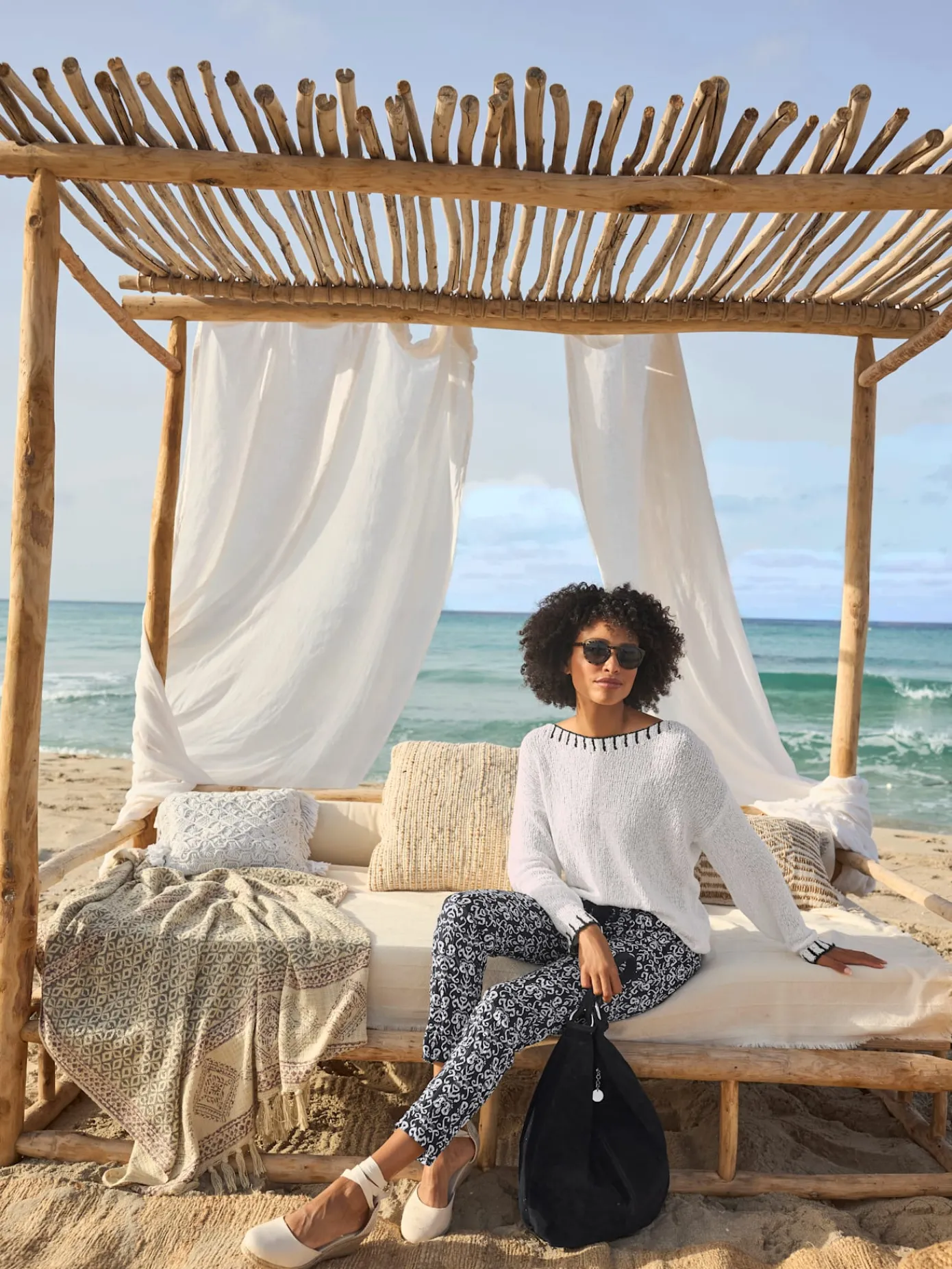 Linea Tesini Pulls<Pull encolure ronde détails contrastés