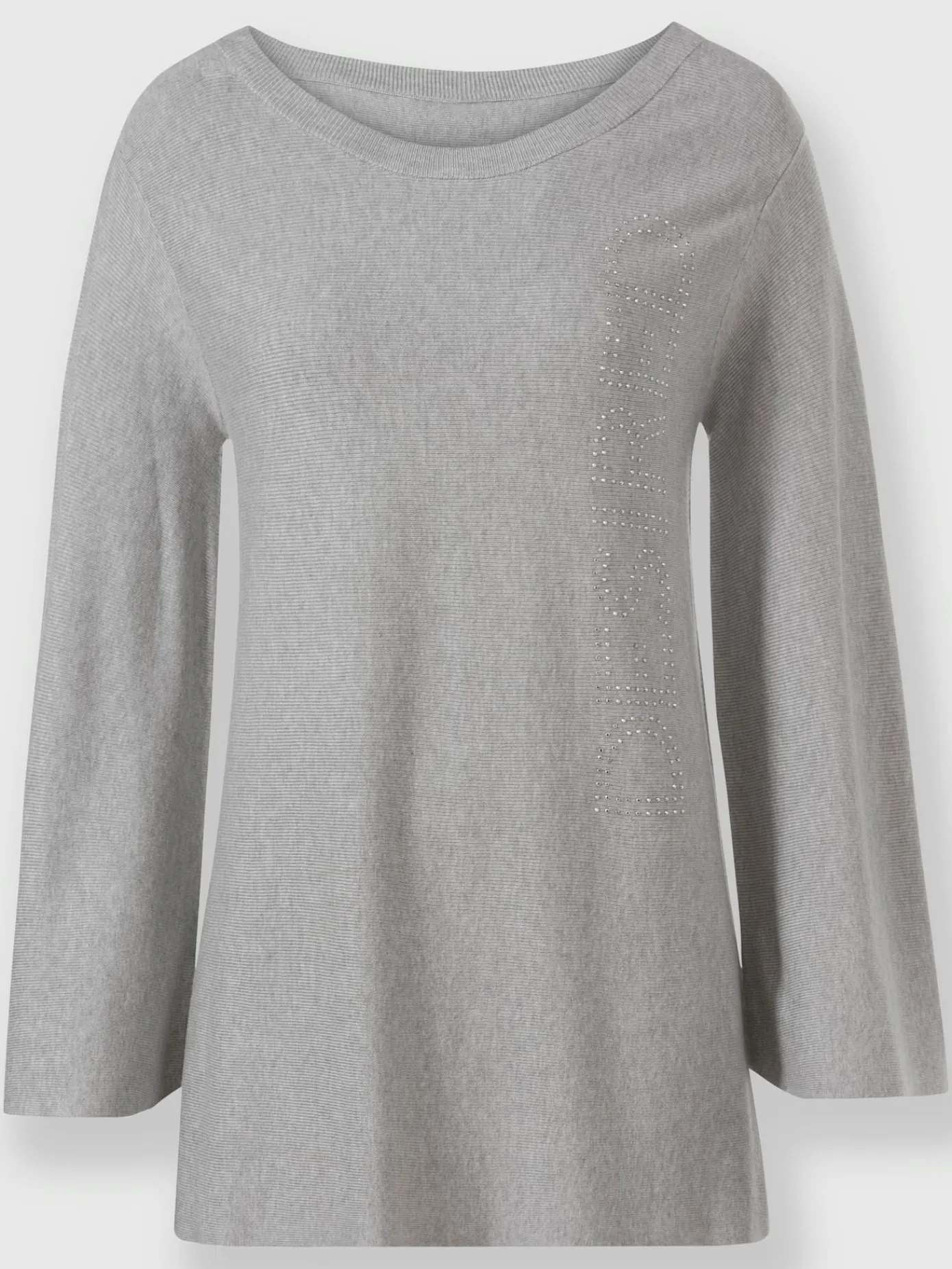 Rick Cardona Pulls<Pull encolure ronde inscription avec petites pierres brillantes fantaisie