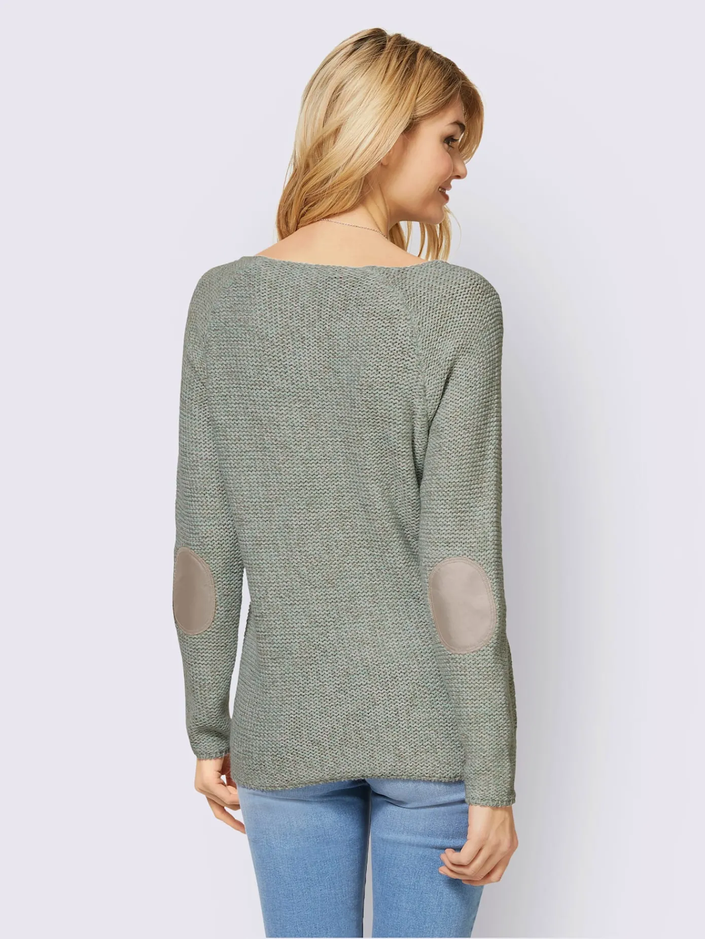 Linea Tesini Pulls<Pull encolure ronde joli motif en tricot