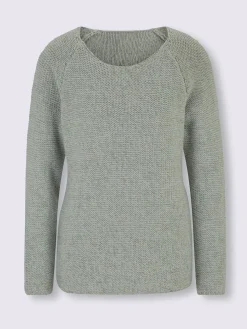 Linea Tesini Pulls<Pull encolure ronde joli motif en tricot
