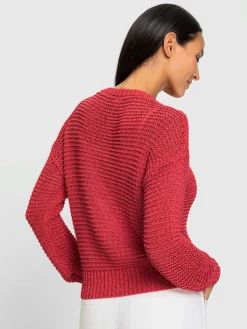 Rick Cardona Pulls<Pull encolure ronde motif maille moderne