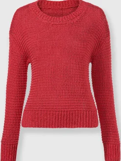 Rick Cardona Pulls<Pull encolure ronde motif maille moderne