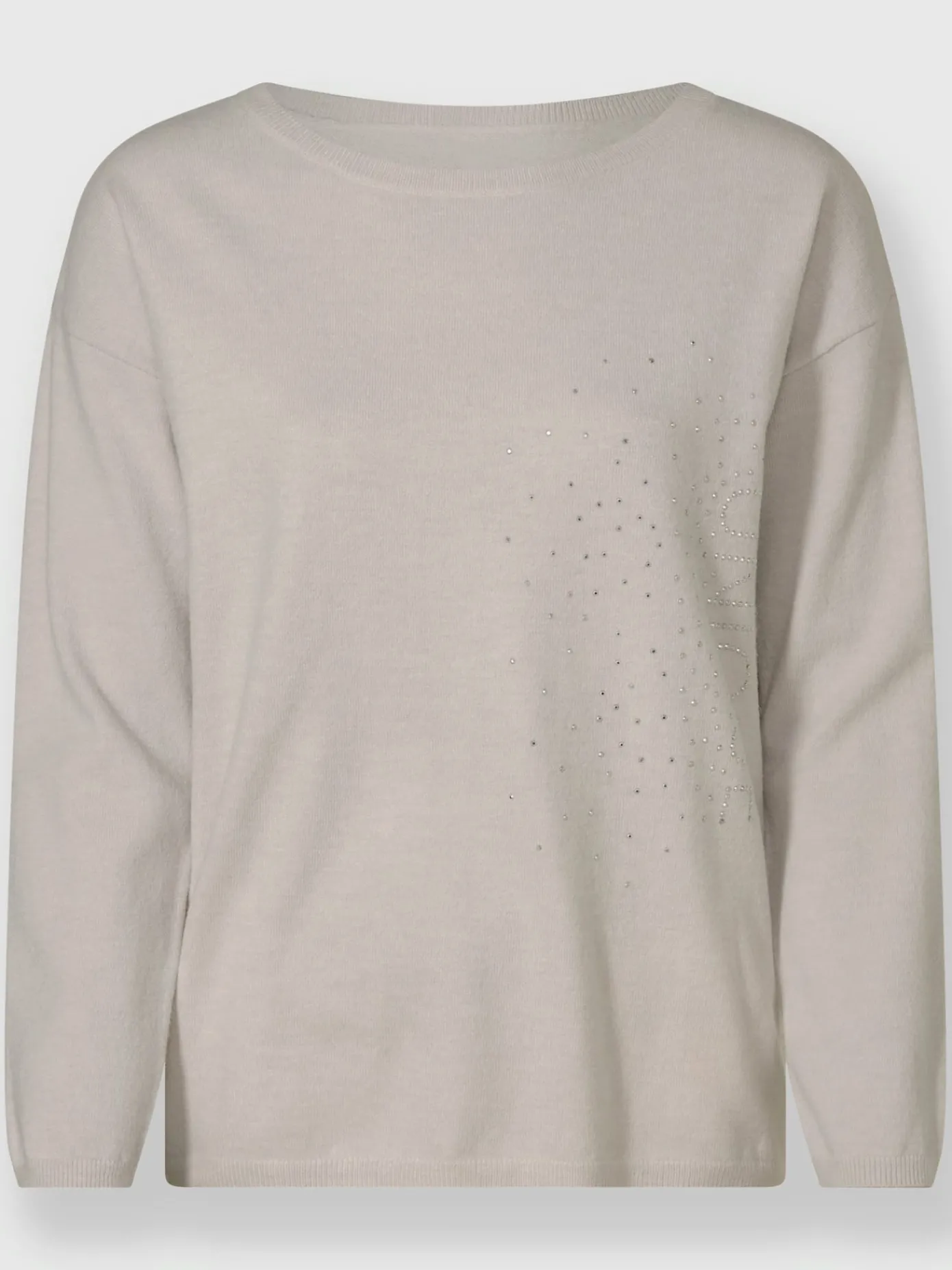 Rick Cardona Pulls<Pull encolure ronde petites pierres fantaisie tendance