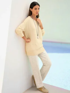 Rick Cardona Pulls<Pull encolure ronde tricot chiné