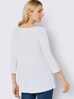 Pulls<Pull encolure ronde viscose douce et fluide