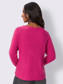 Mandarin Pulls<Pull imprimé feuille brillant