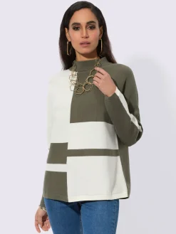 Creation L Pulls<Pull jacquard 50% viscose