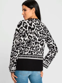 Rick Cardona Pulls<Pull jacquard motif jacquard original