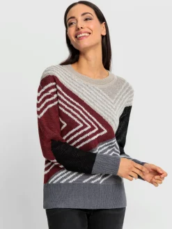 Rick Cardona Pulls<Pull jacquard motif jacquard original