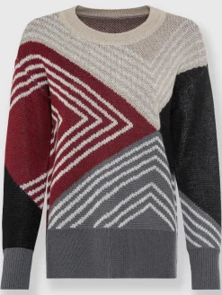 Rick Cardona Pulls<Pull jacquard motif jacquard original