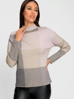 Rick Cardona Pulls<Pull jacquard superbe motif jacquard