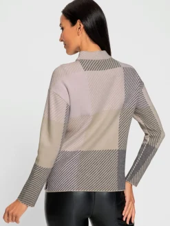 Rick Cardona Pulls<Pull jacquard superbe motif jacquard