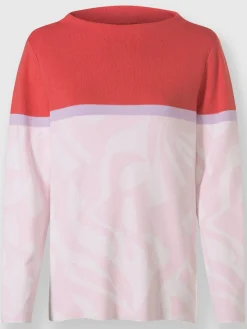 Rick Cardona Pulls<Pull jacquard superbe motif jacquard