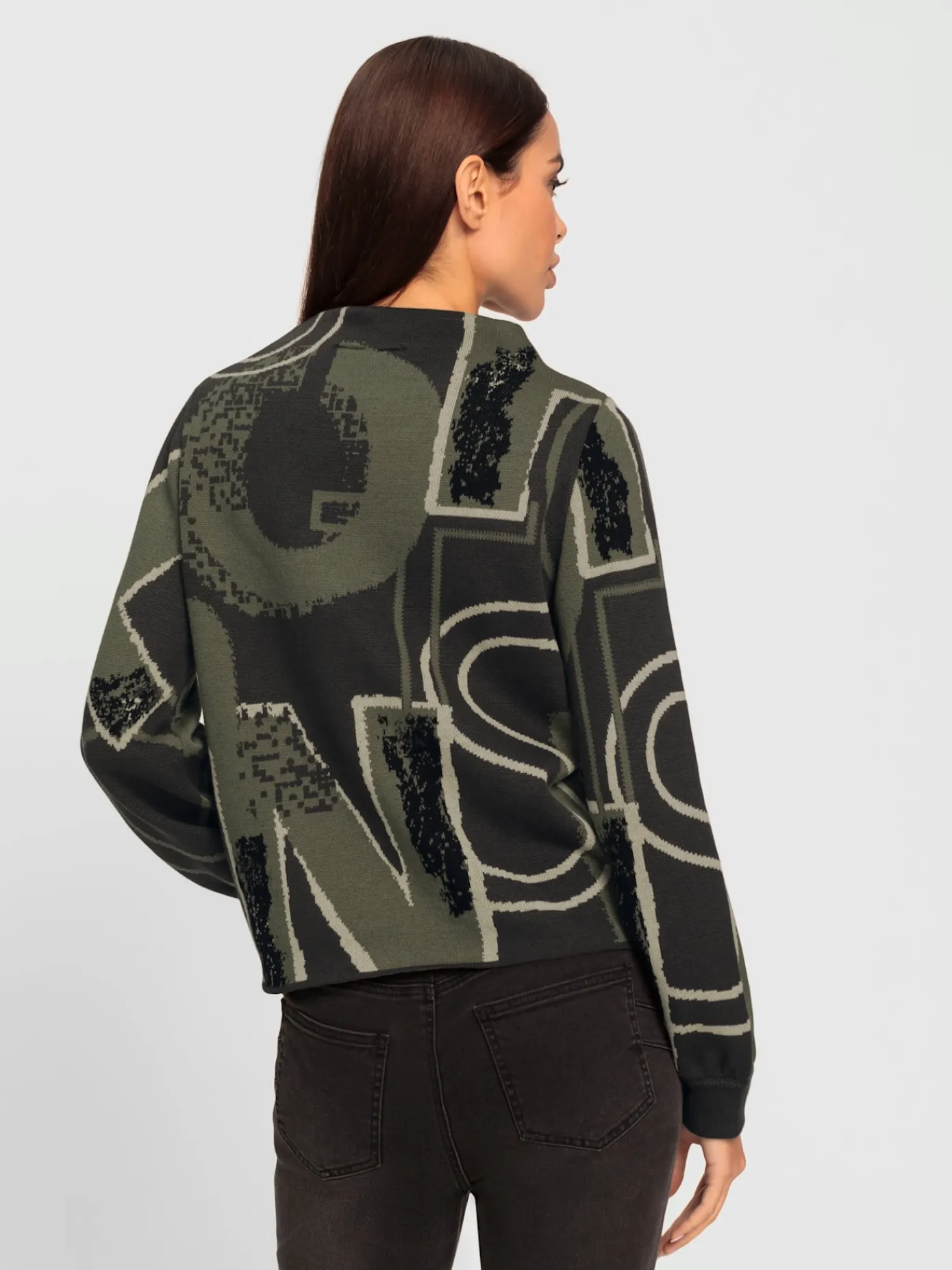Rick Cardona Pulls<Pull jacquard tricot jacquard élégant