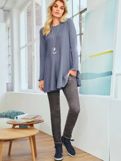 Linea Tesini Pulls<Pull long légèrement évasé