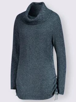 Collection L Pulls<Pull long tricot chiné