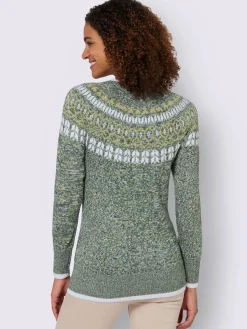 Collection L Pulls<Pull norvégien pur coton