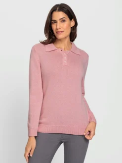 Pulls<Pull polo 50% coton