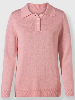 Pulls<Pull polo 50% coton