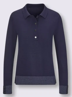 CREATION L PREMIUM Pulls<Pull polo qualité coton doux sur la peau