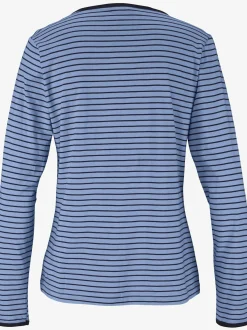 H.I.S Pyjamas<Pyjama à rayures en fils teintés