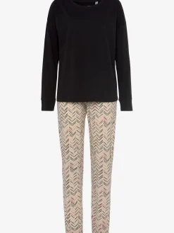 Vivance Dreams Pyjamas<Pyjama au superbe motif sergé chevron