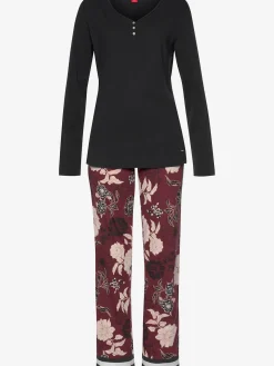 s.Oliver Pyjamas<Pyjama avec pantalon imprimé tendance