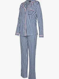 H.I.S Pyjamas<Pyjama classique à rayures fraîches