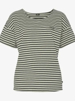 H.I.S Pyjamas<Pyjama court à rayures en fils teintés