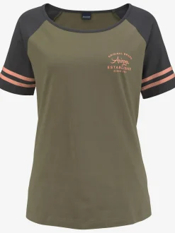 Arizona Pyjamas<Pyjama court à rayures sportives