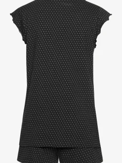 Vivance Dreams Pyjamas<Pyjama court au design noir et blanc