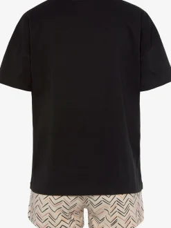 Vivance Dreams Pyjamas<Pyjama court au superbe motif sergé chevron