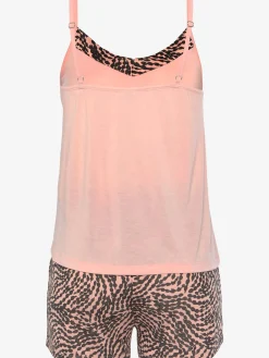 LASCANA Pyjamas<Pyjama court avec détails imprimés