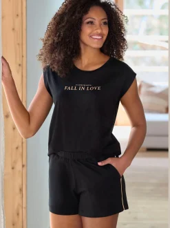 Vivance Dreams Pyjamas<Pyjama court avec détails imprimés