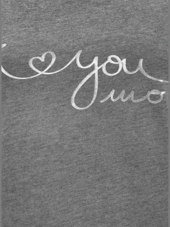 s.Oliver Pyjamas<Pyjama court avec inscription imprimée