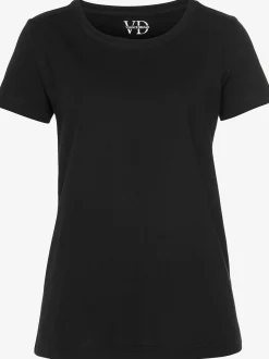 Vivance Dreams Pyjamas<Pyjama court avec t-shirt uni et short imprimé