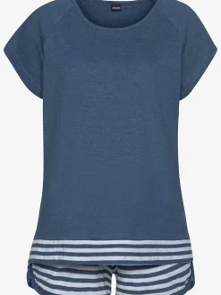 Arizona Pyjamas<Pyjama court chiné basique