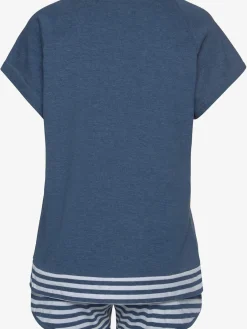 Arizona Pyjamas<Pyjama court chiné basique