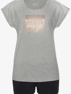 Vivance Dreams Pyjamas<Pyjama court, imprimé devant