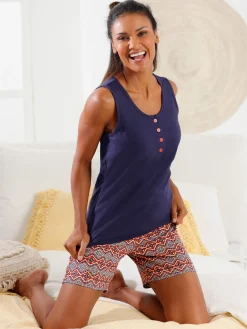 wäschepur Pyjamas<Pyjama court jersey fin